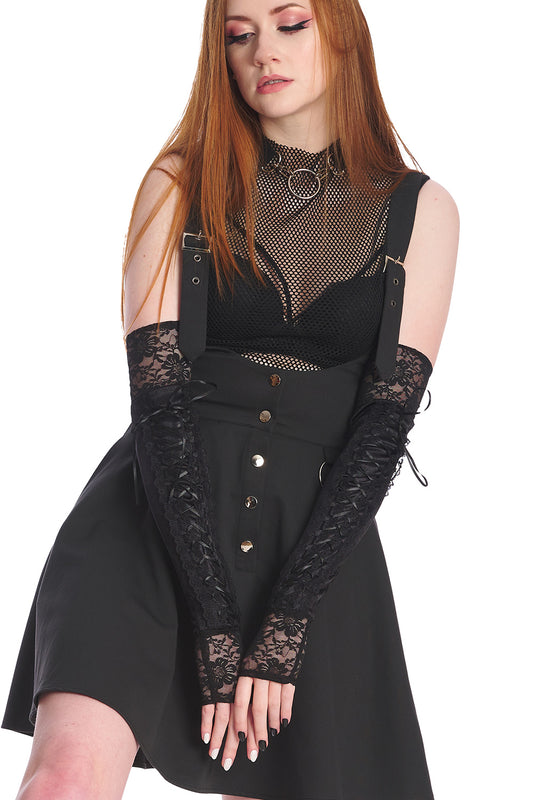 Banned Alternative VENOMOUS LONG GLOVES