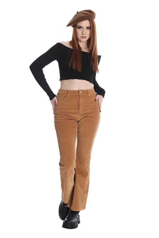 Banned Alternative MORWENNA CORDUROY TROUSERS