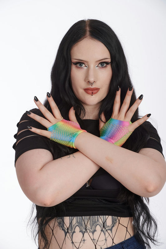 Banned Alternative CALIFORNIA LOVE FINGERLESS SHORT GLOVE