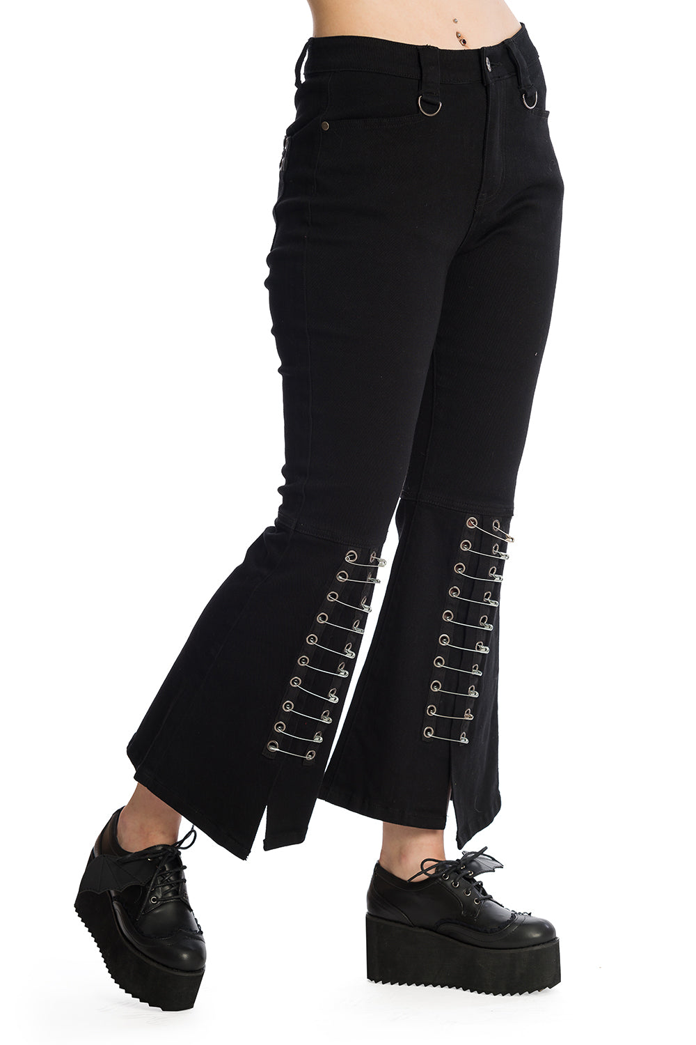 Banned Alternative DRUSILLA FLARE TROUSERS