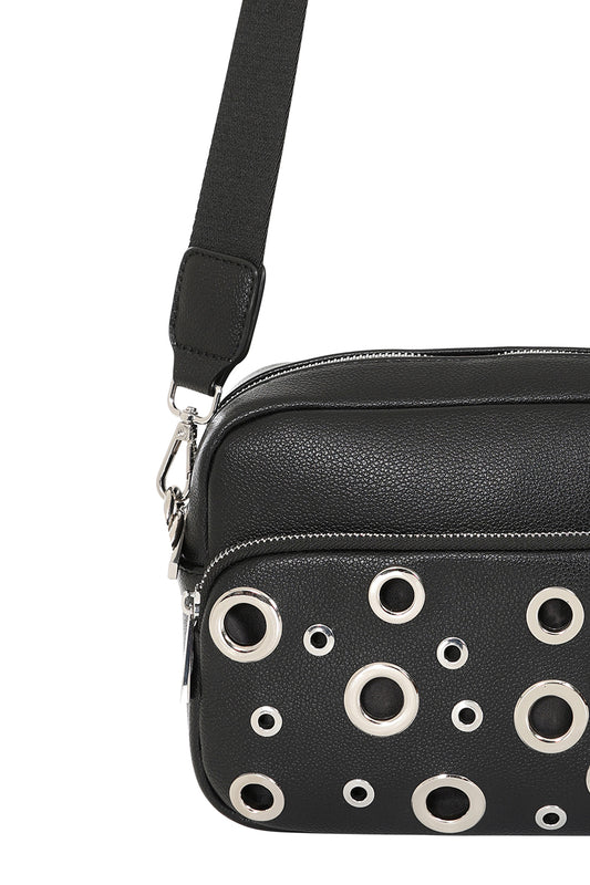 Banned Alternative METAL MOON SHOULDER BAG