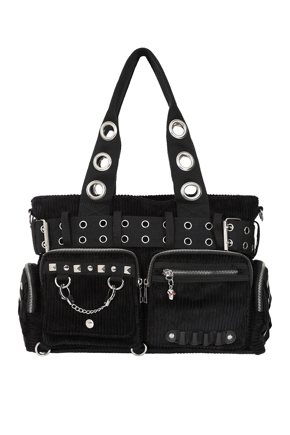 Banned Alternative Black Chain Reaction Bag
