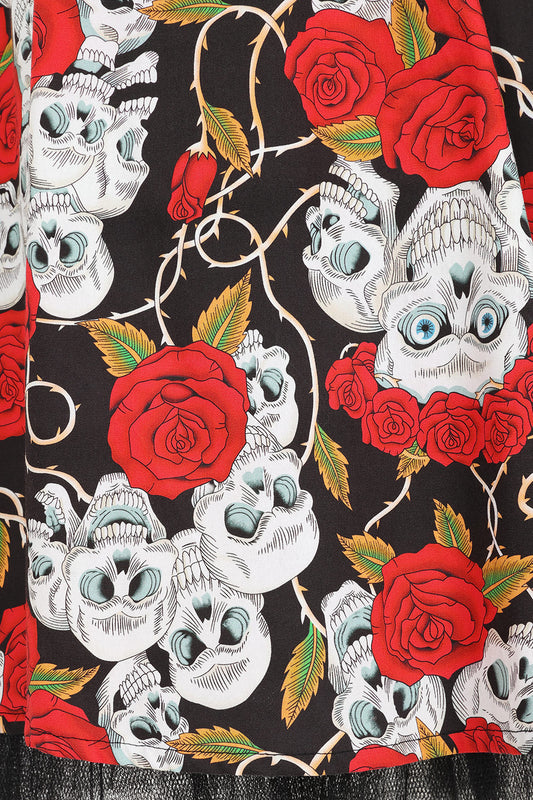 Banned Alternative SKULL ROSES DRESS