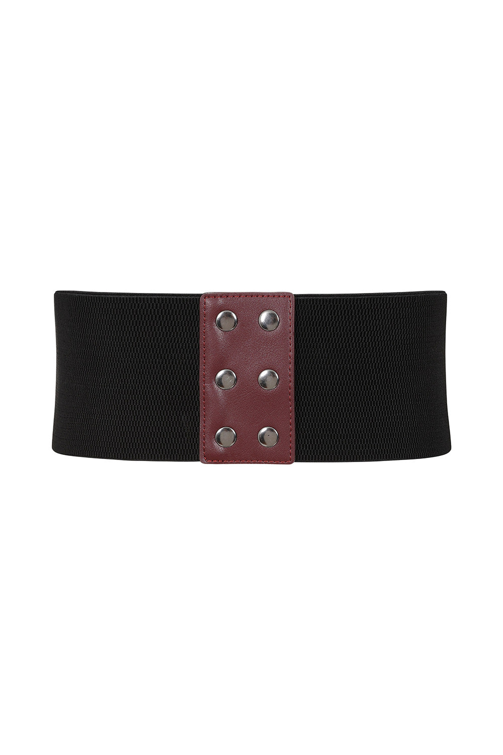 Banned Alternative Burgundy Mourning Wrap Belt