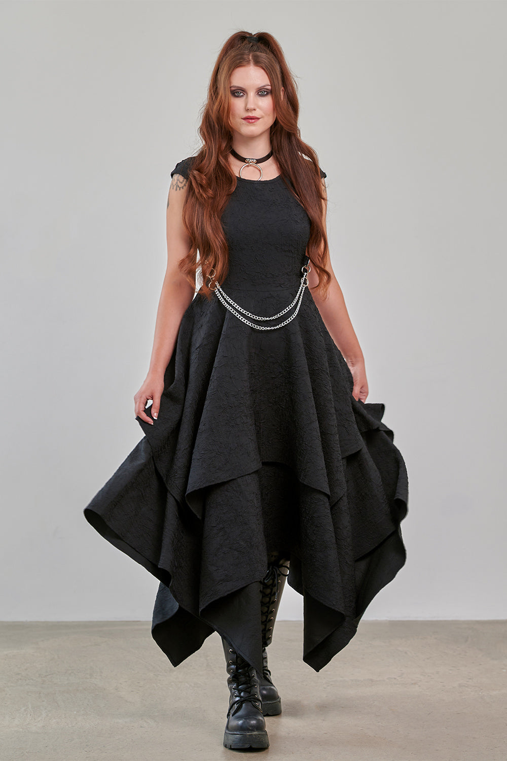 Banned Alternative Hexed Isadora dress Black
