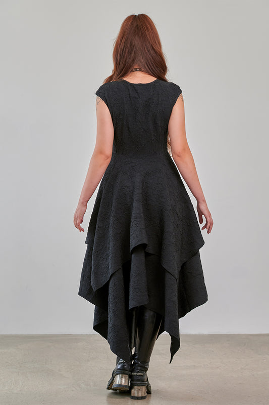 Banned Alternative Black Hexed Isadora Dress