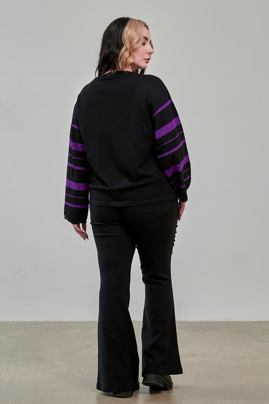 Banned Alternative Black Spooky Network Jumper