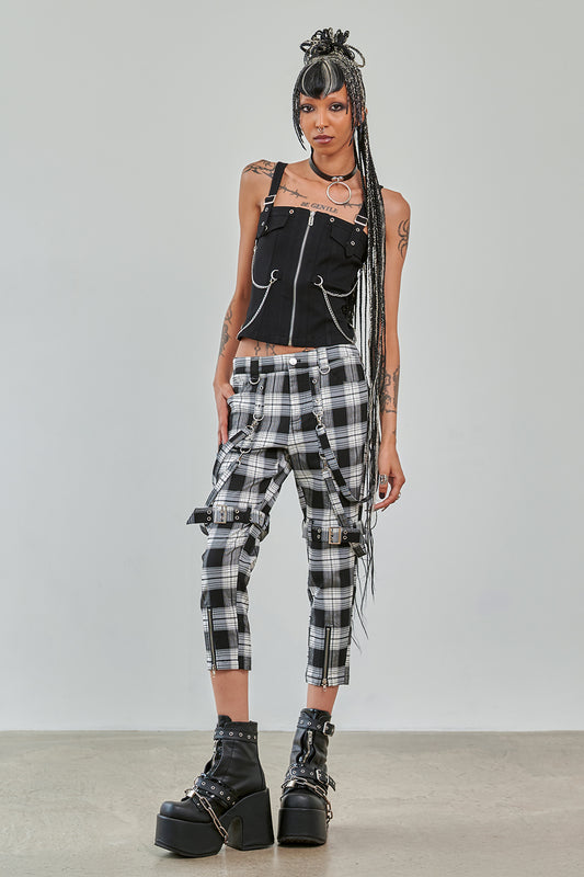 Banned Alternative Black Street Anarchy Top