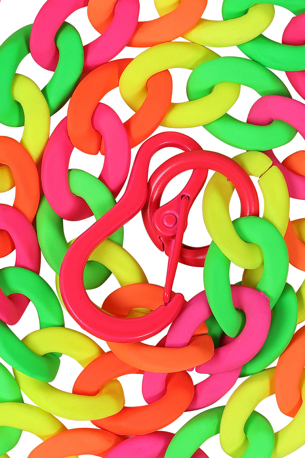 BANNED Neon Riot Trouser Chain Bold Neon Chain Accessory for Alternative Fashion