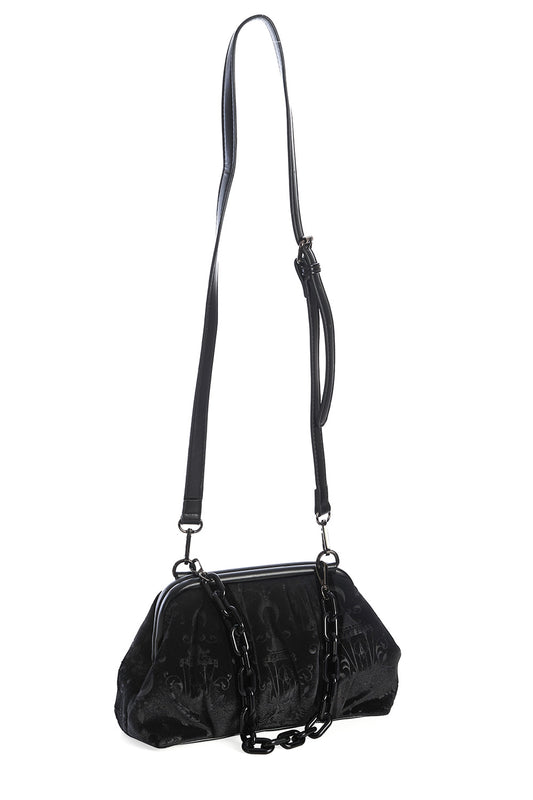 Banned Alternative VELVET CHANDELIER SHOULDER BAG