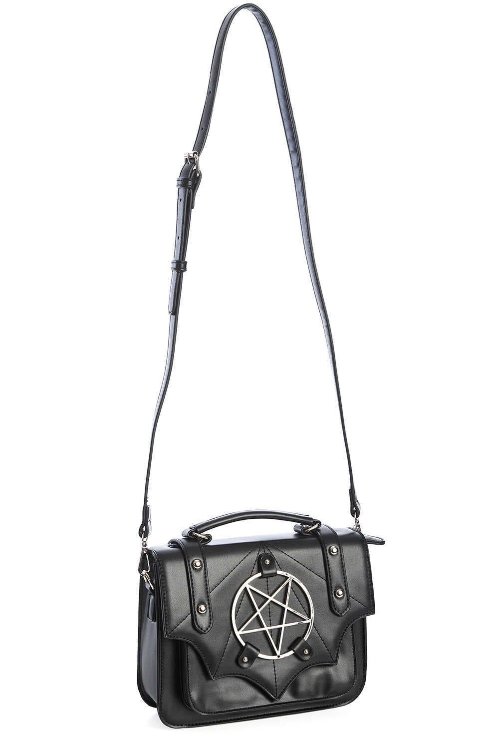 Banned Alternative MOLOCH PENTAGRAM SHOULDER BAG