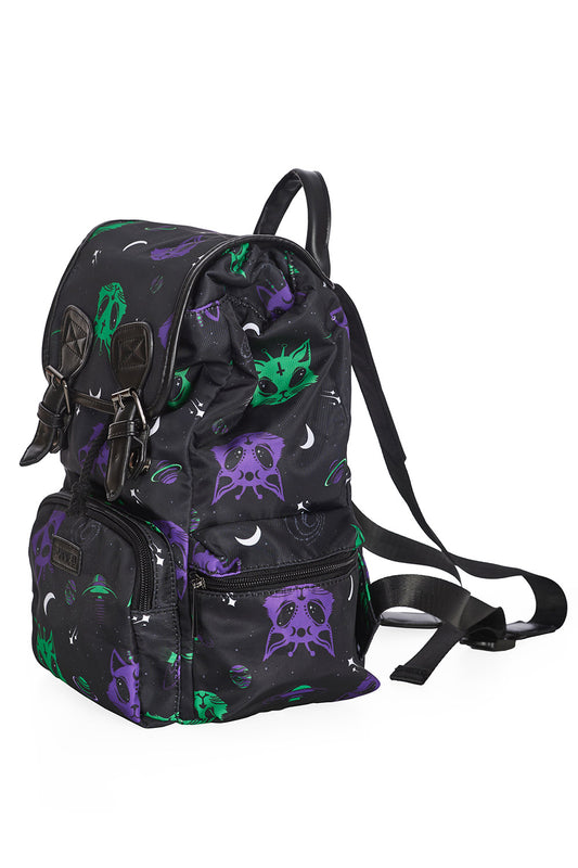 Banned Alternative ALIEN CAT BACKPACK