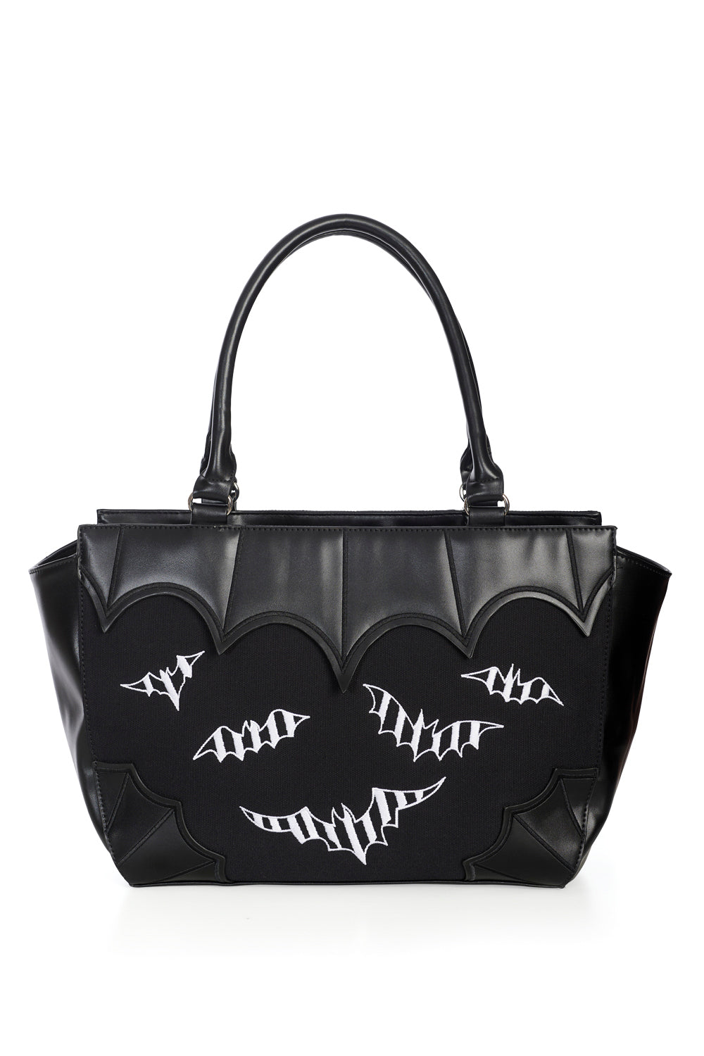 Black Bat Wing Annabelle Handbag Shoulder Bag by Banned  display picture 1