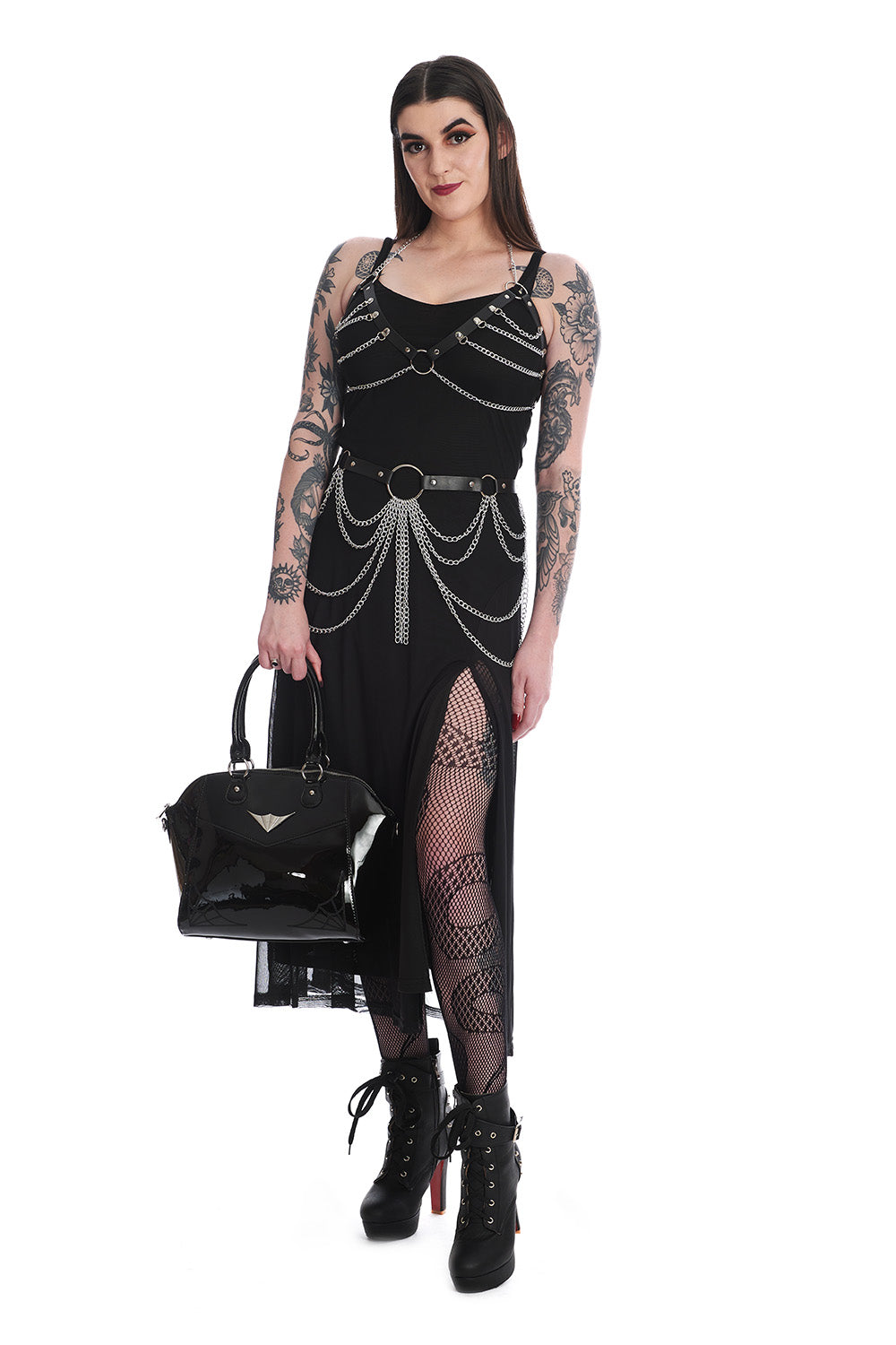 Banned Alternative ARAXIEL MESH DRESS