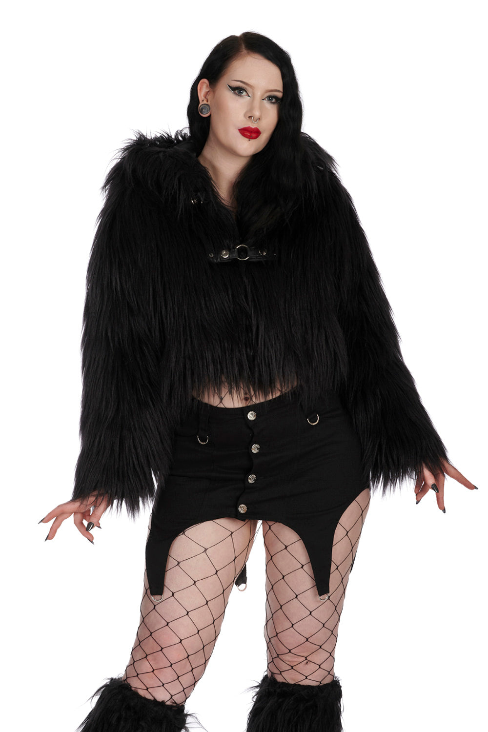 Banned Alternative BUFFY FUZZY JACKET