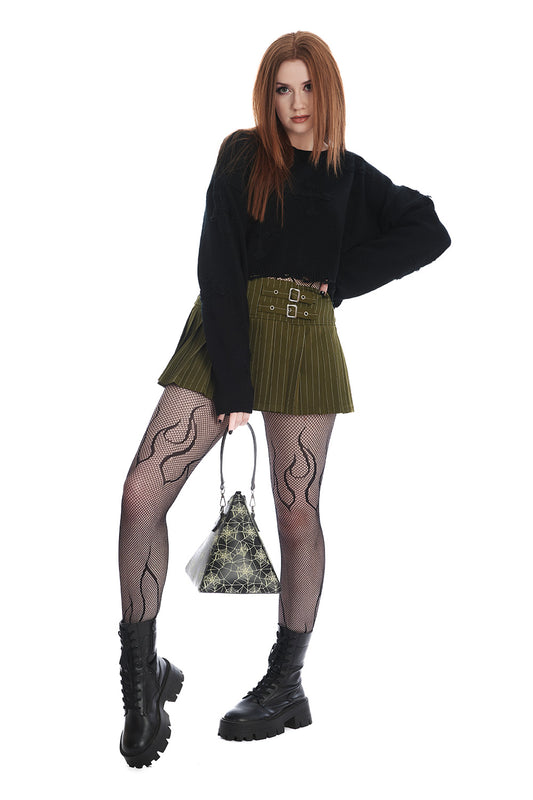 Banned Alternative ONYX BOW JUMPER