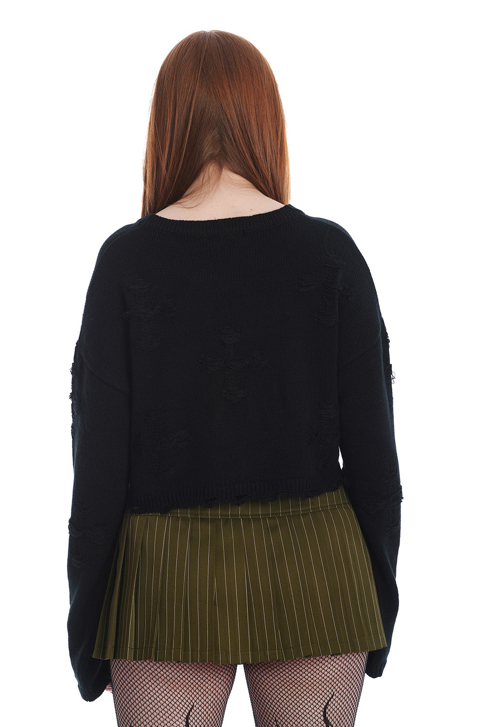 Banned Alternative ONYX BOW JUMPER