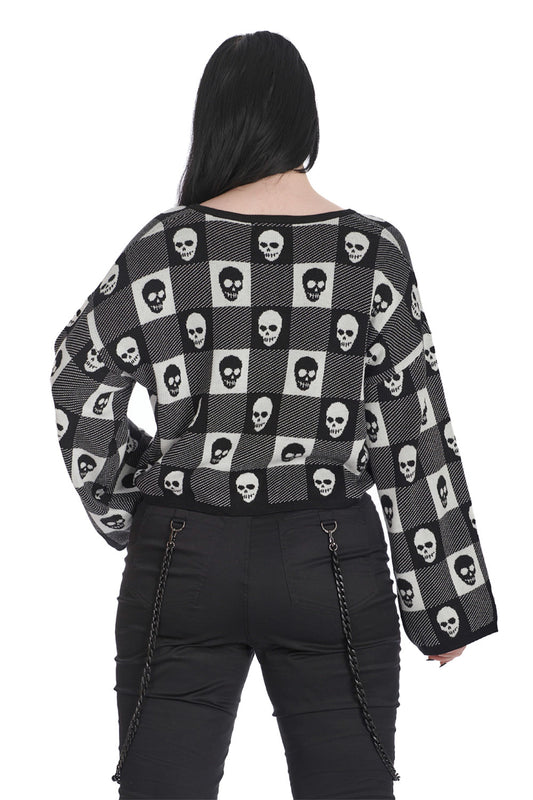 Banned Alternative BELLADONNA KNITTED JUMPER