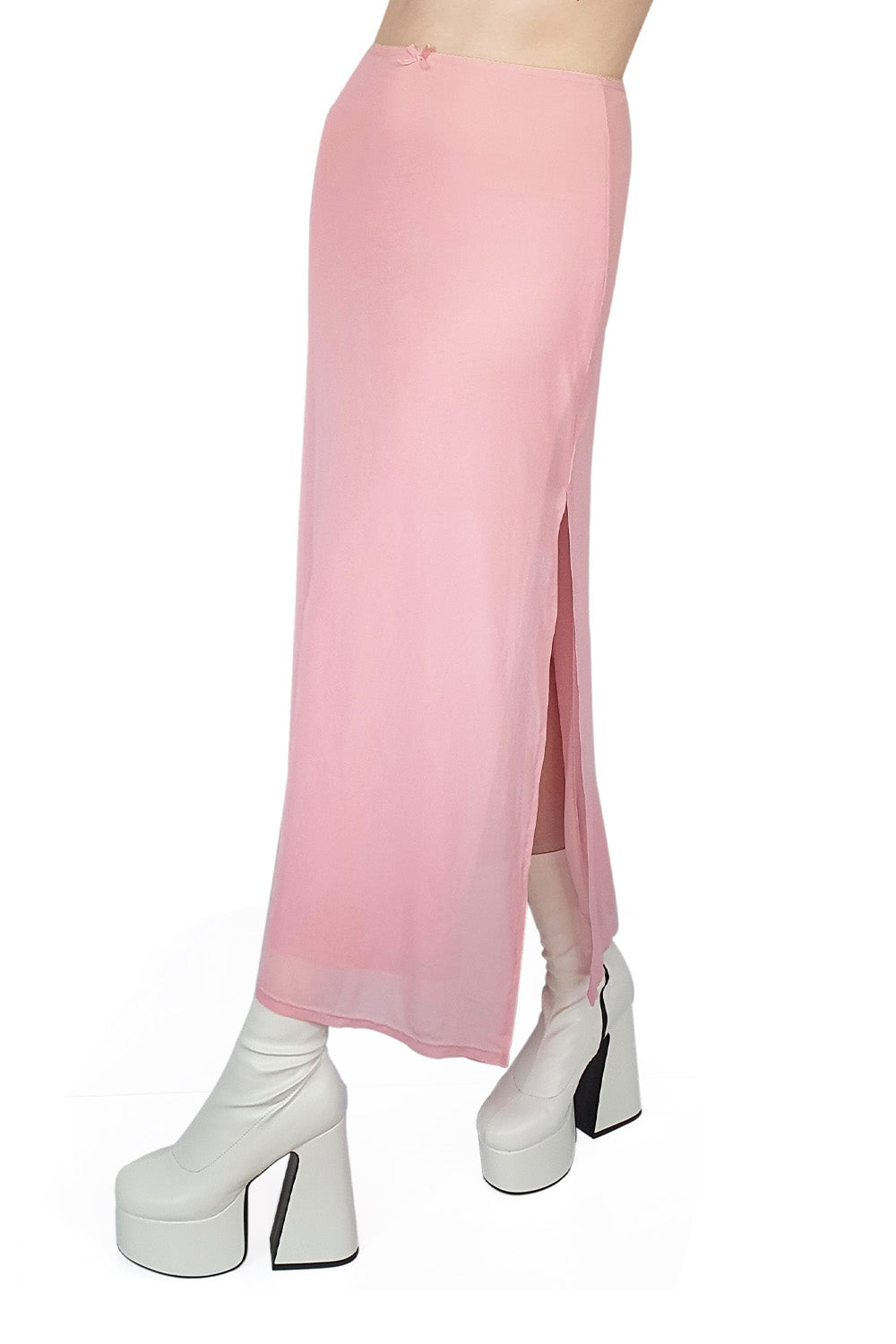 Banned Alternative PHENEX SLIT MESH SKIRT