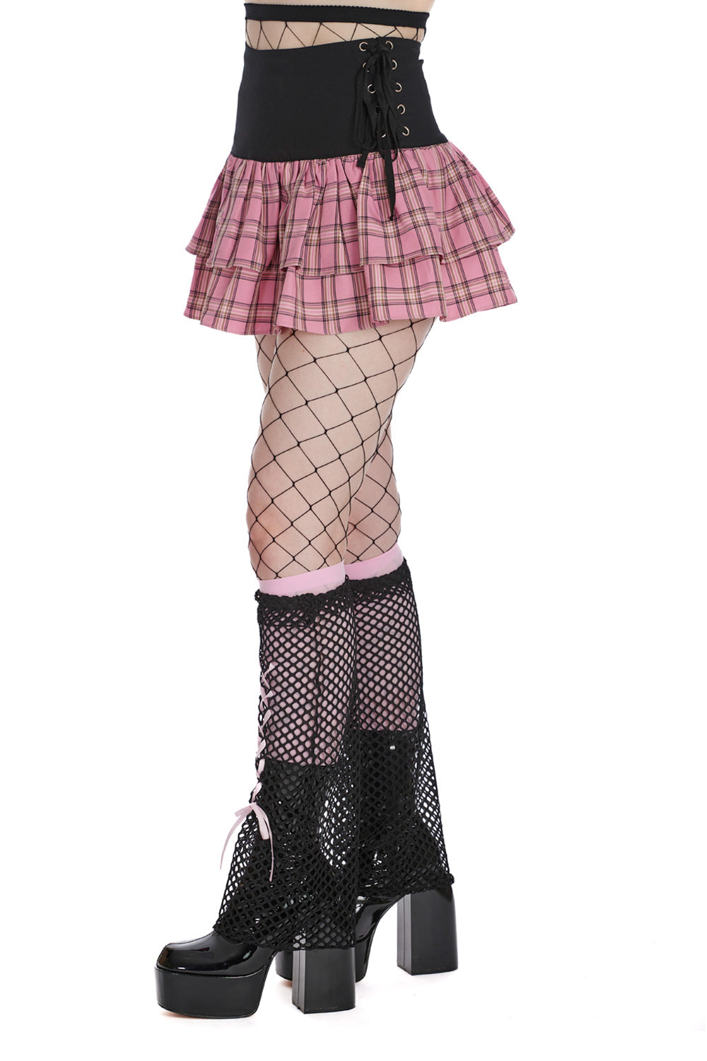 Banned Alternative KOKORO CHECK SKIRT