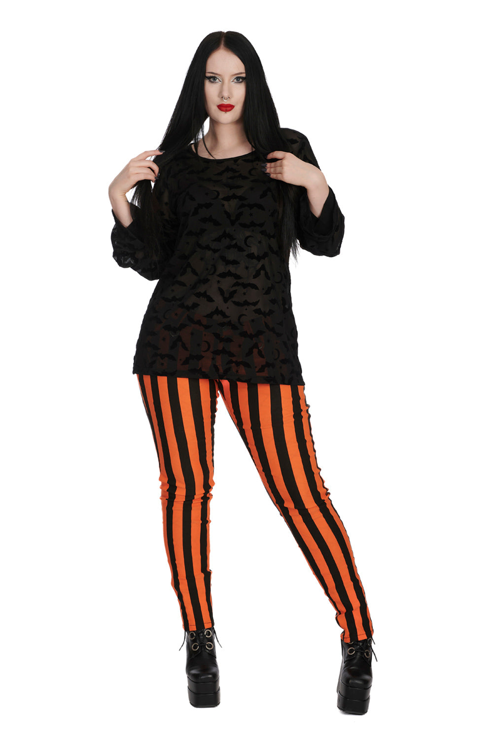 Banned Alternative TEMPTRESS BAT TOP