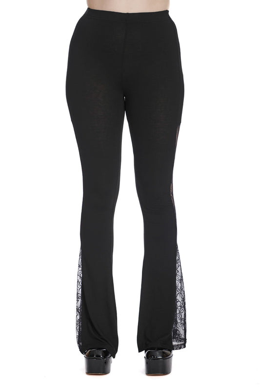 Banned Alternative DECAY GLAM LACE TROUSERS