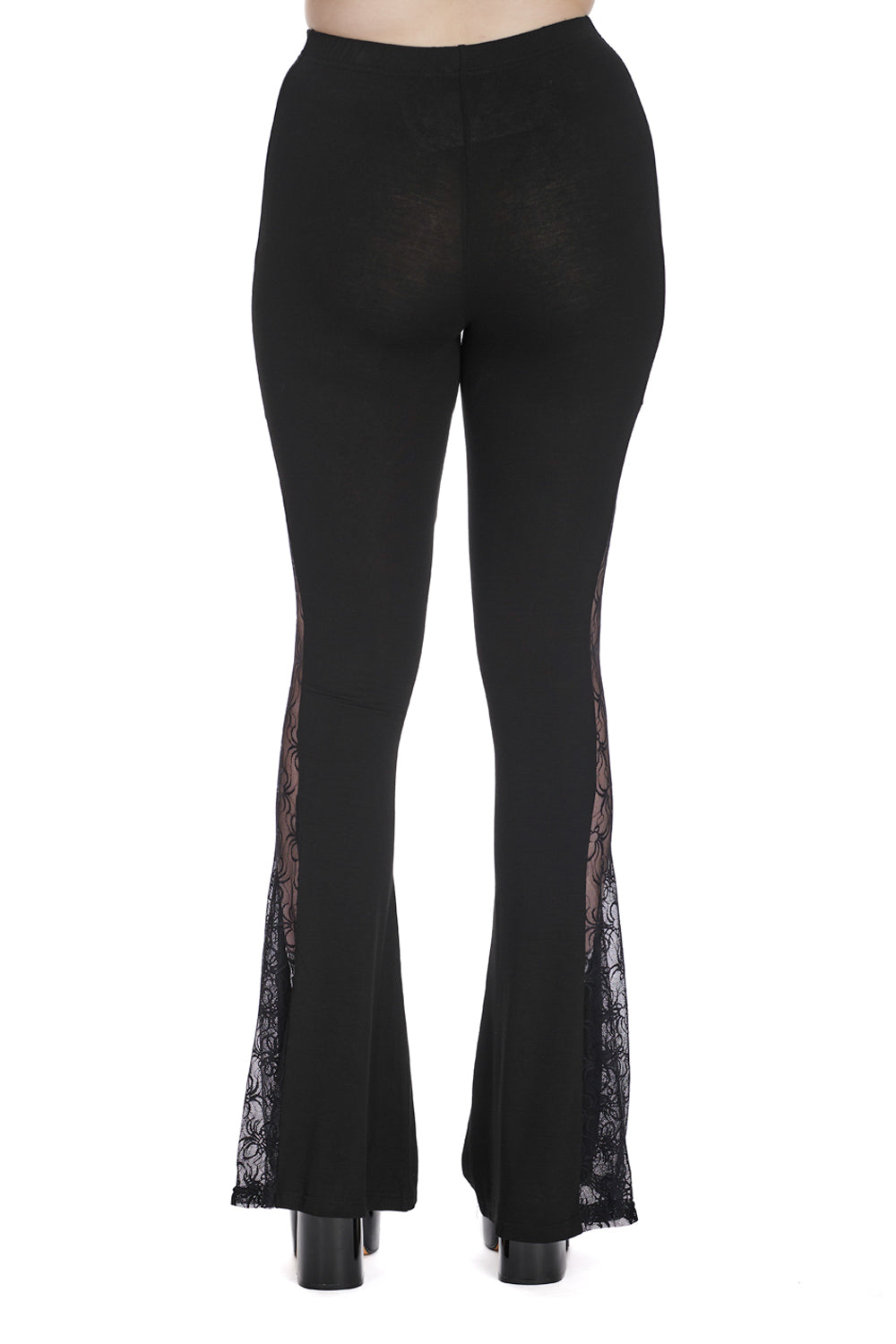 Banned Alternative DECAY GLAM LACE TROUSERS