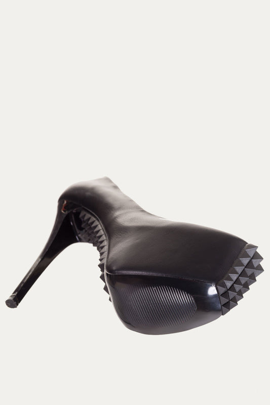 Banned Alternative Isley Black Stiletto High Heels