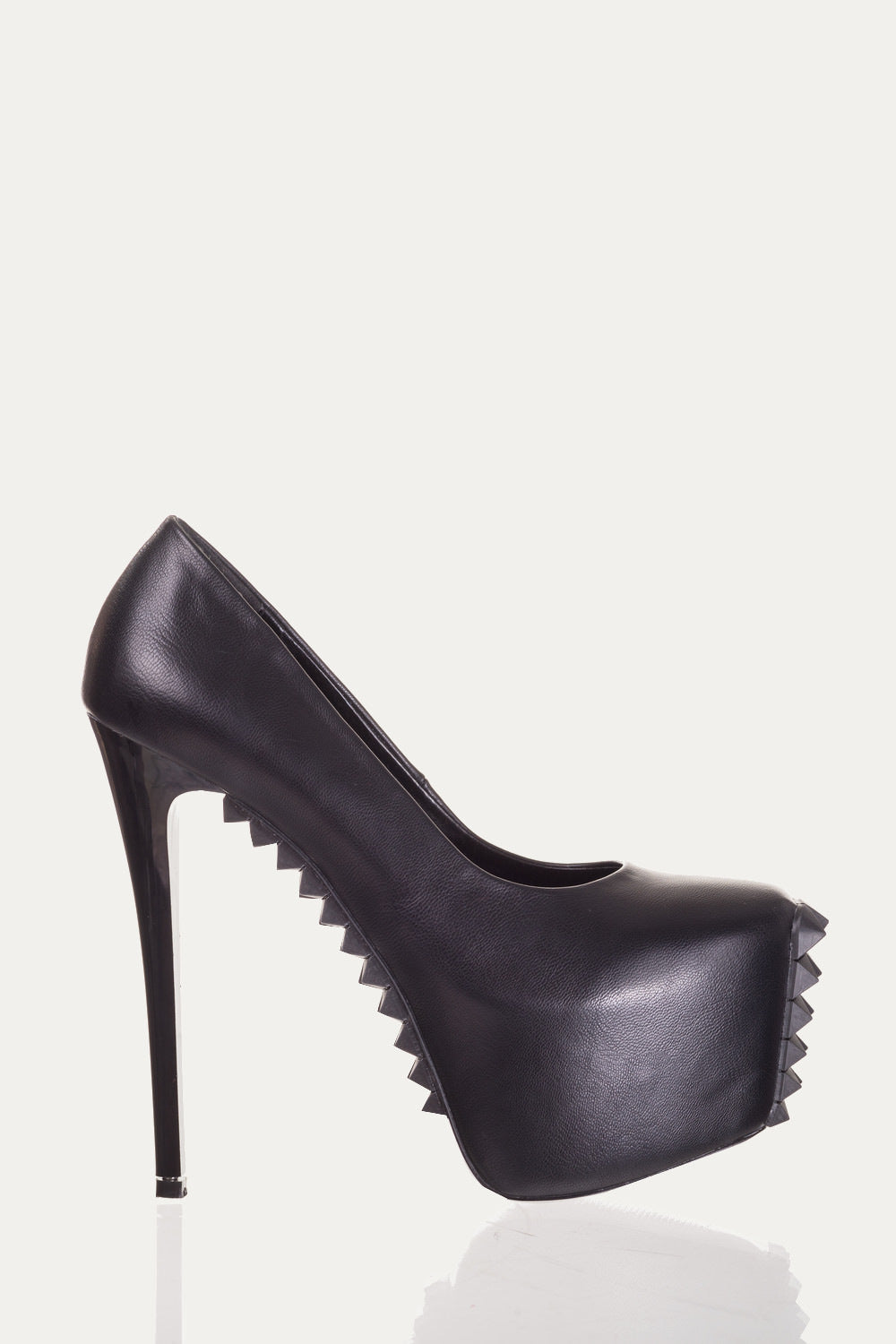 Banned Alternative Isley Black Stiletto High Heels