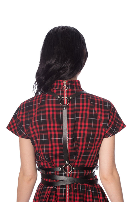 Banned Alternative Rhune Wraparound Waist Belt with Straps