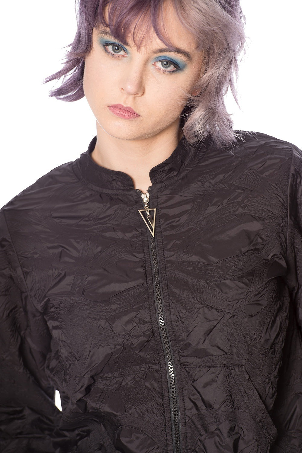 Banned Alternative BLACK LAVA BOMBER JACKET