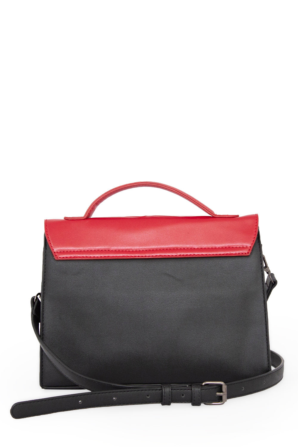 Banned Alternative Tenebris Cut Out Skull Shoulder Bag