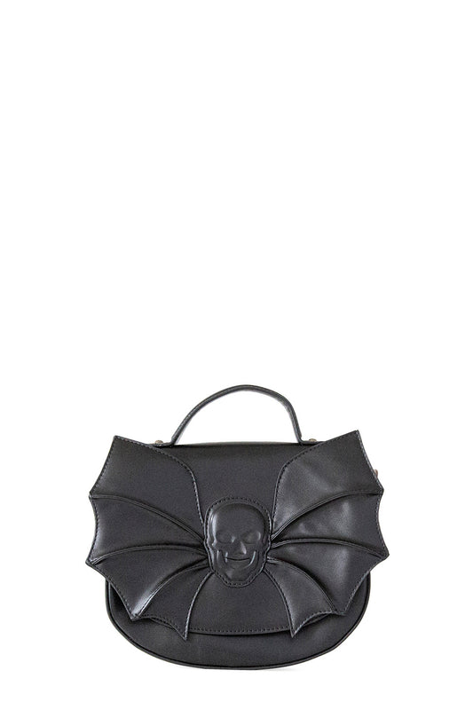 Banned Alternative Silent Creature Skull Wing Shoulder Bag