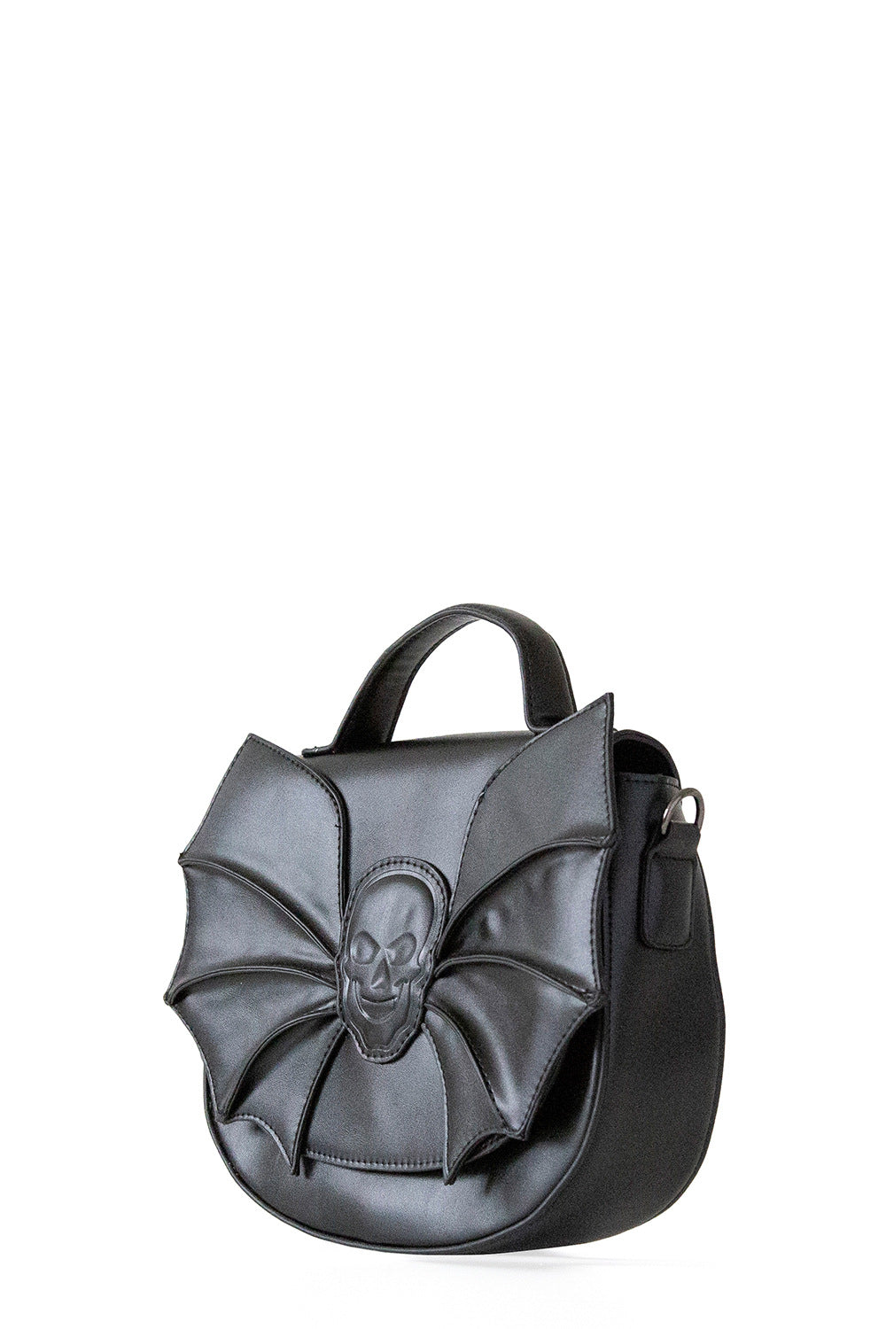 Banned Alternative Silent Creature Skull Wing Shoulder Bag