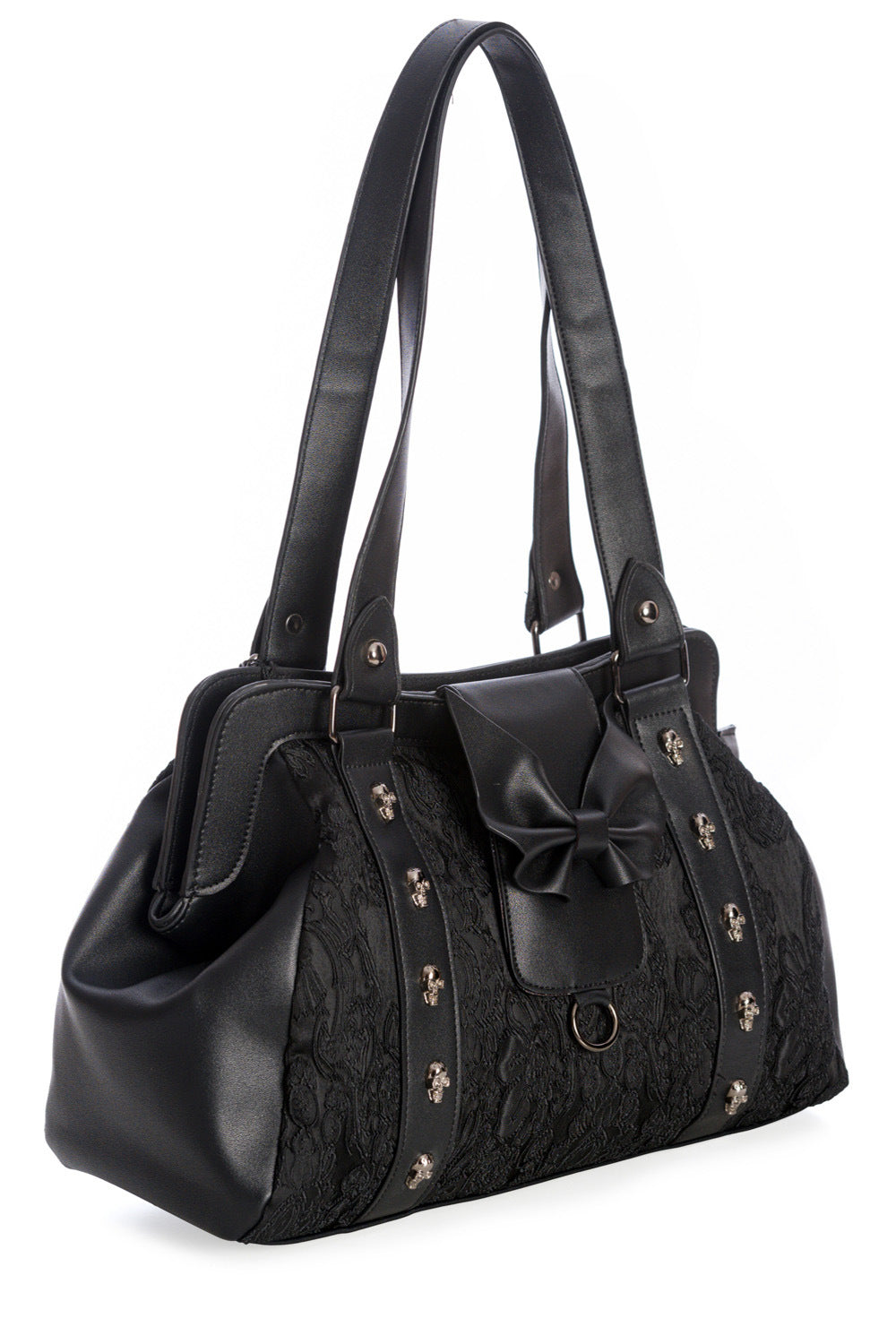Banned Alternative Maplesage Gothic Handbag