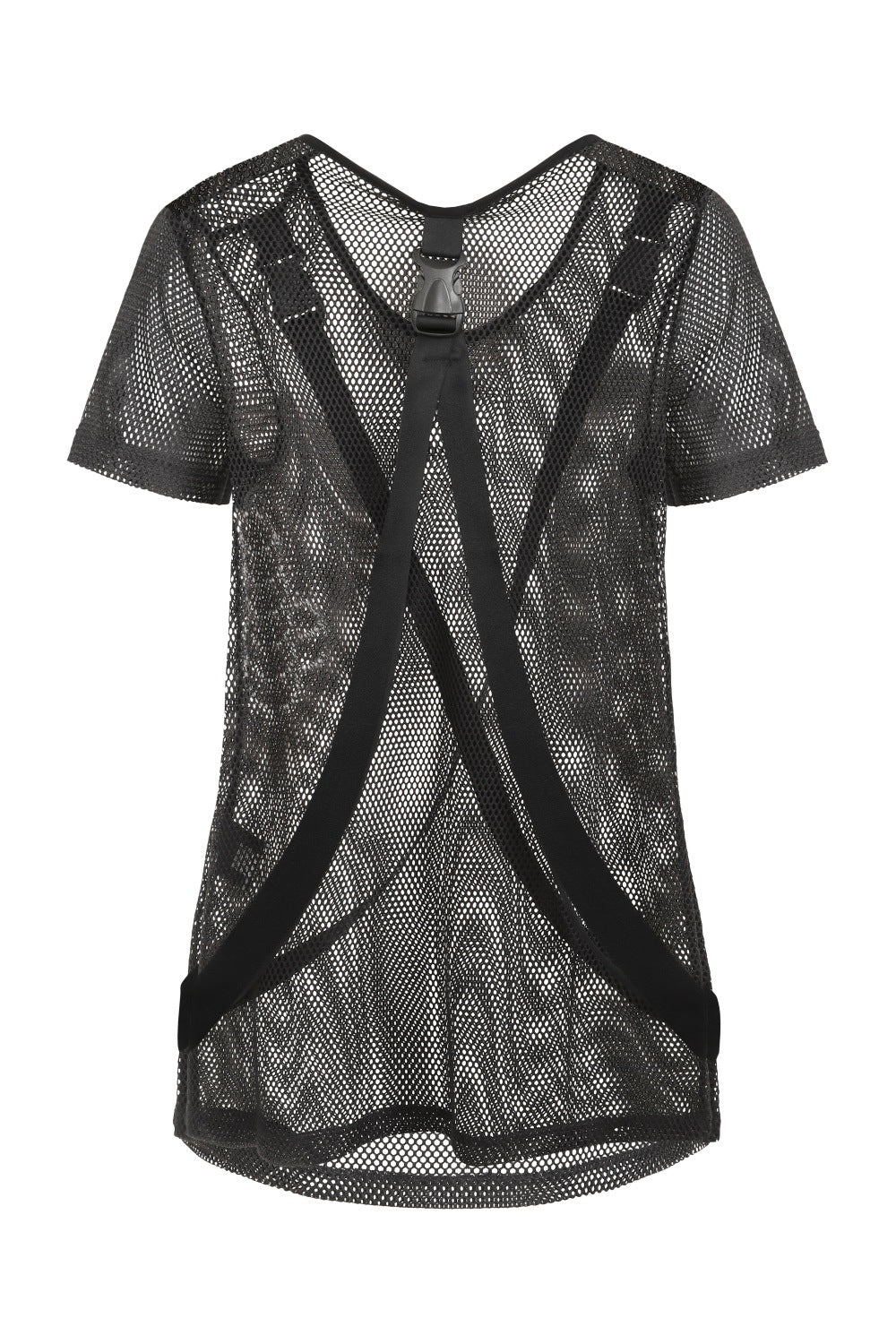 Banned Alternative Kameko Short Sleeve Oversized Mesh Top