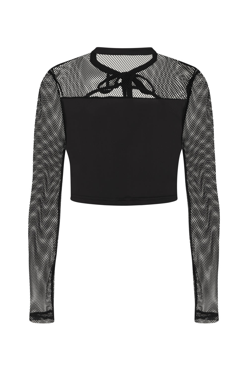 Banned Alternative Joliette Bat Wing Fishnet Mesh Top