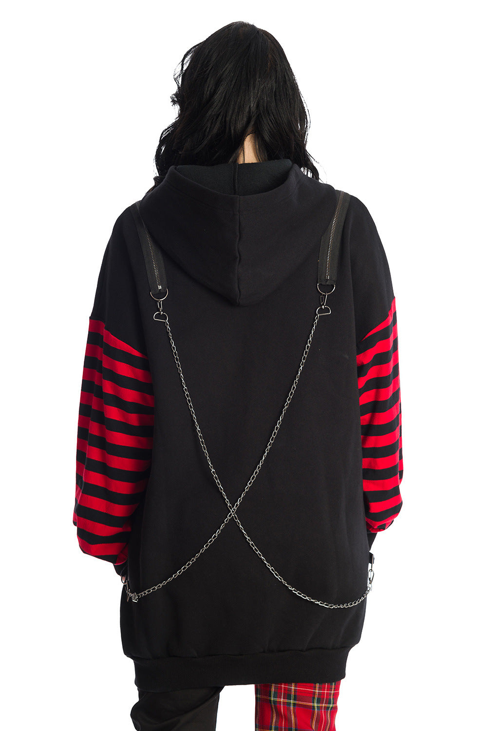 Banned Alternative Portia Front Zip Hoodie