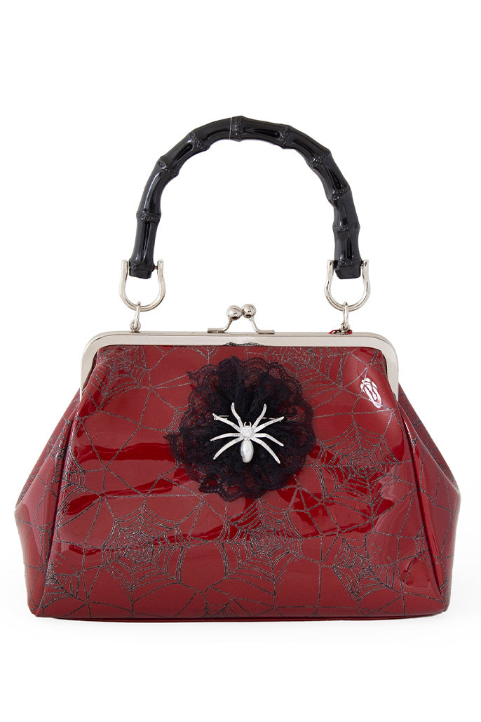 Banned Alternative Killian Spider Handbag