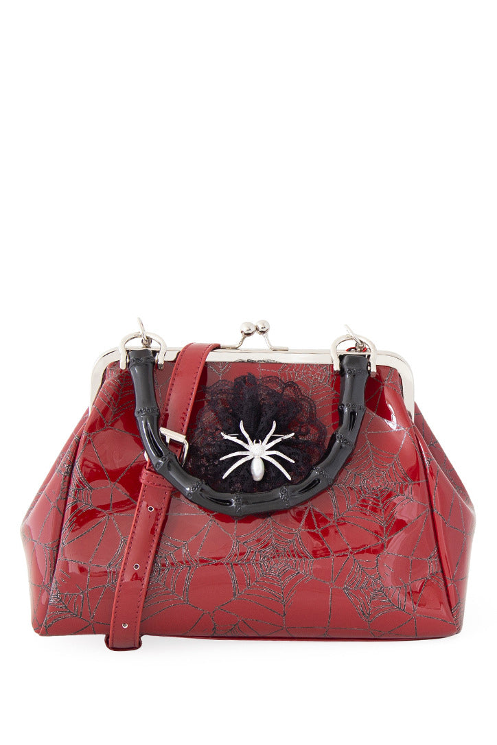 Banned Alternative Killian Spider Handbag