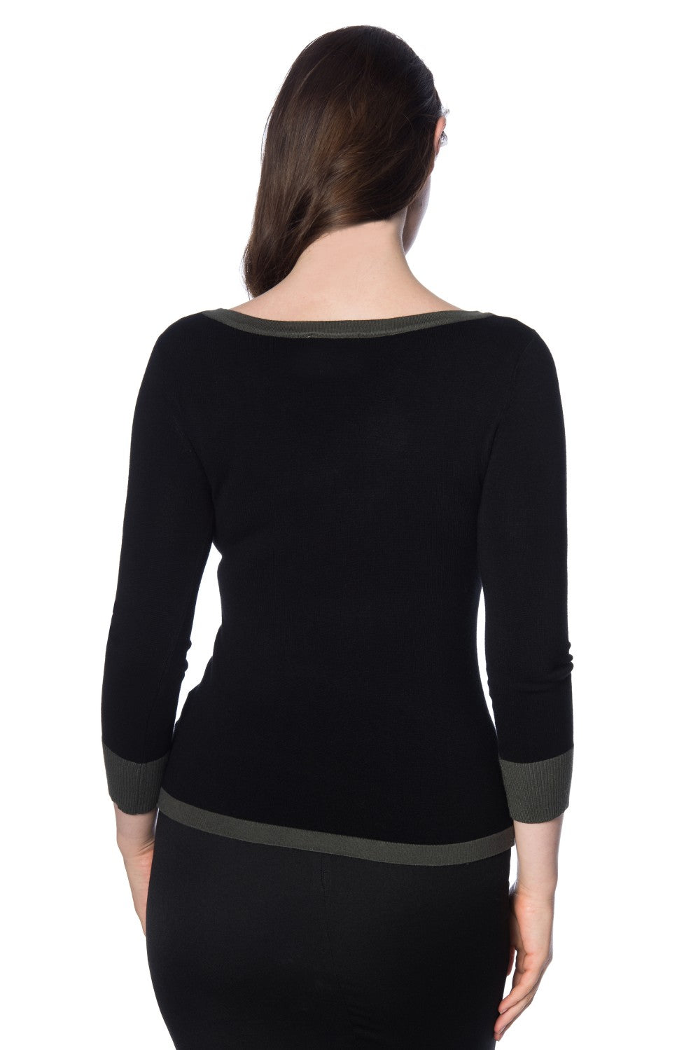 Banned Alternative VIVEKA KNITTED TAB Jumper