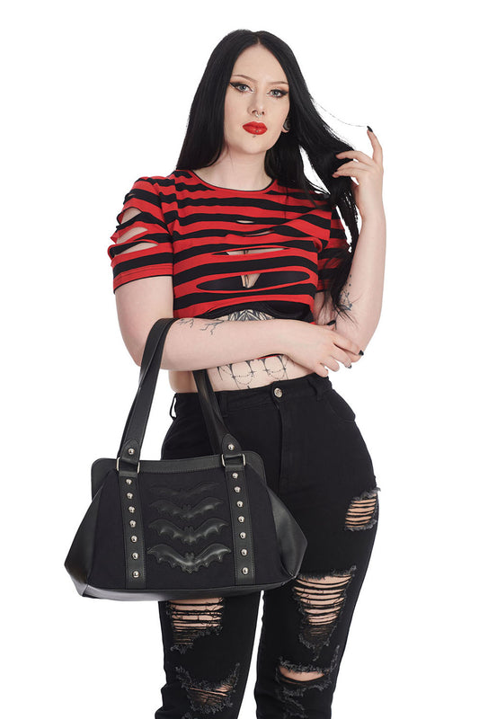 Banned Alternative NIGHT WINGS HANDBAG