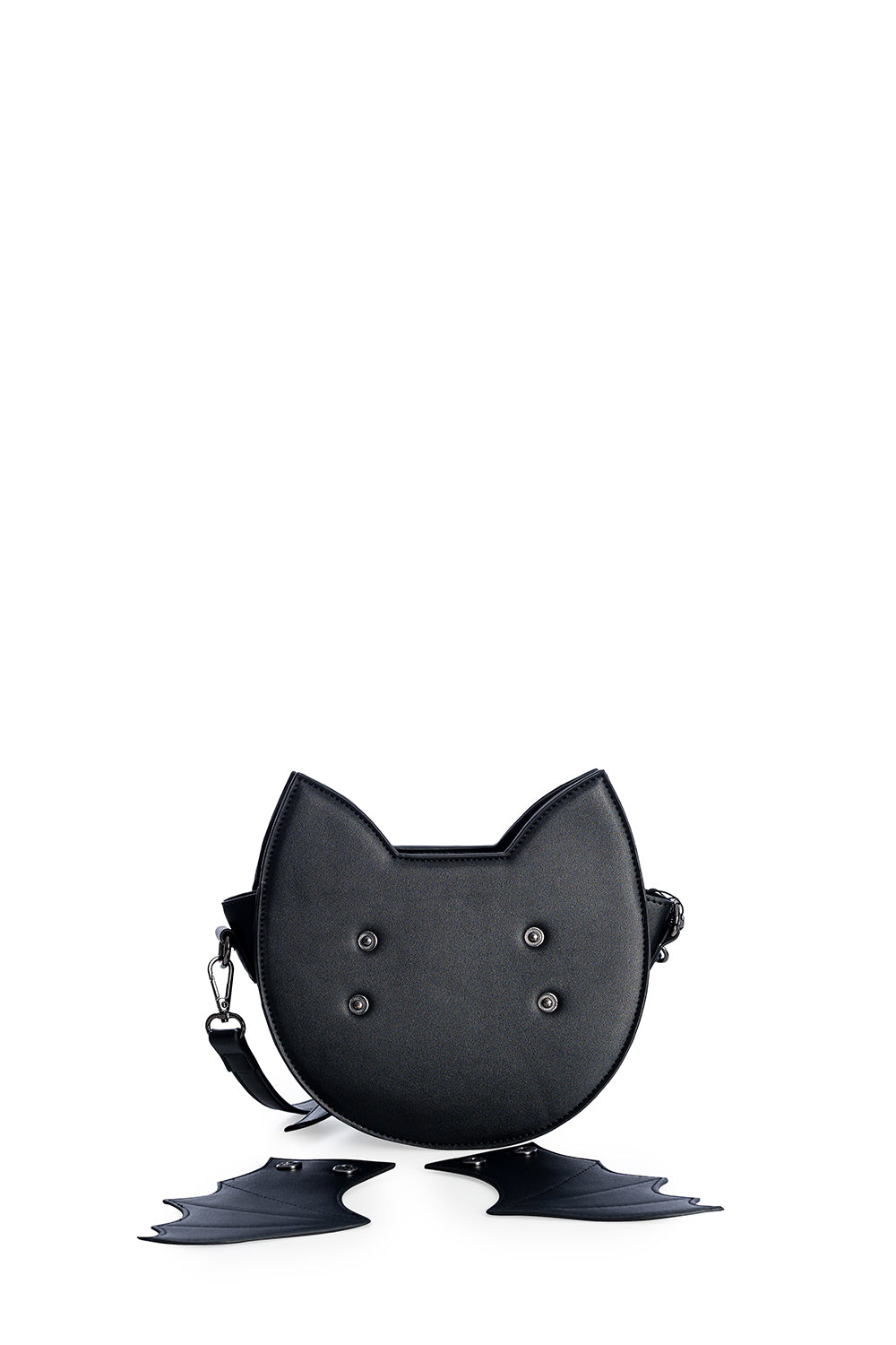 Banned Alternative Wendigo Black Cat Mini Shoulder Bag