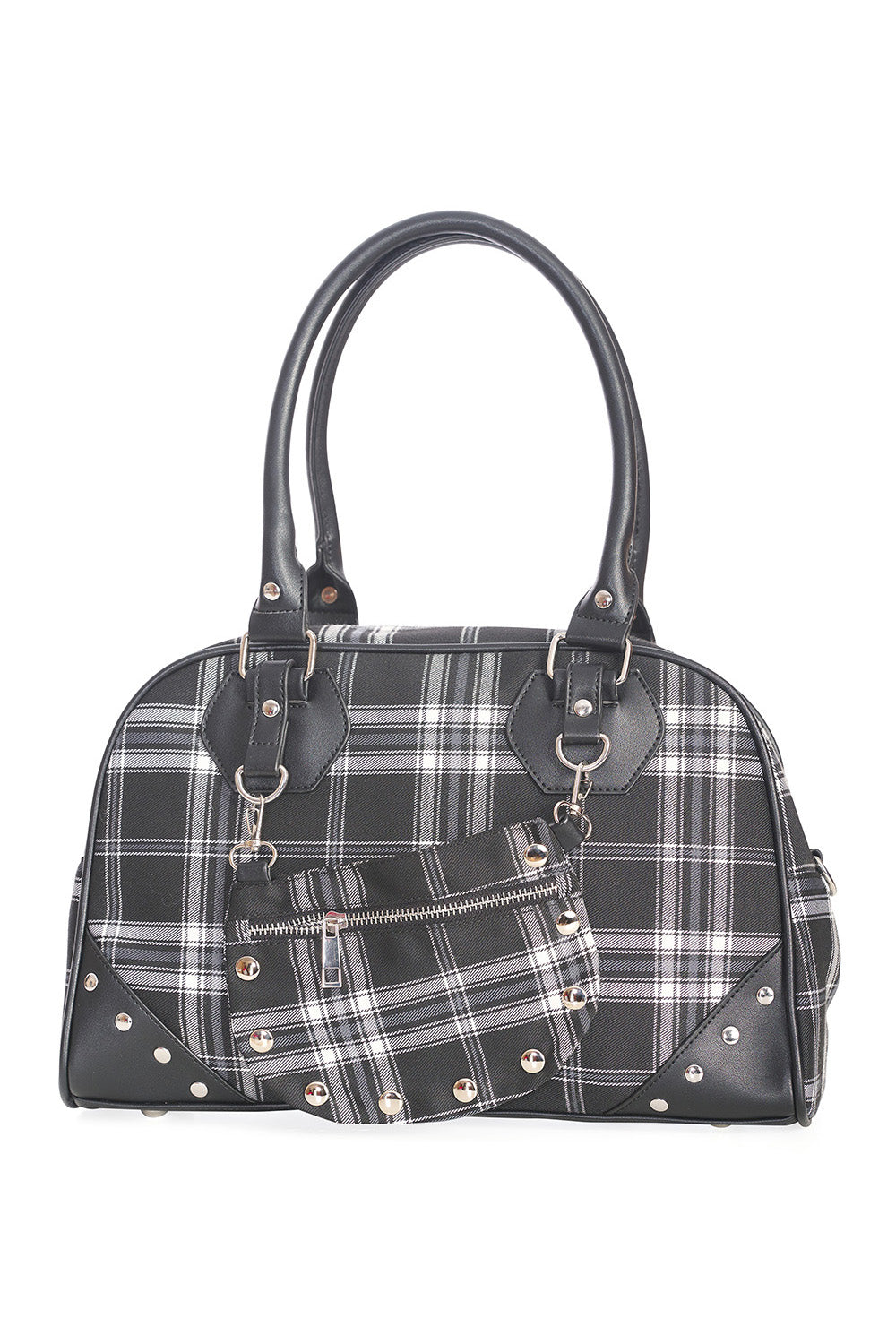 Banned Alternative Warren Plaid Handbag