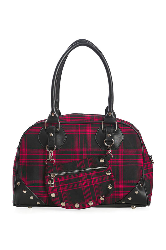 Banned Alternative Warren Plaid Handbag