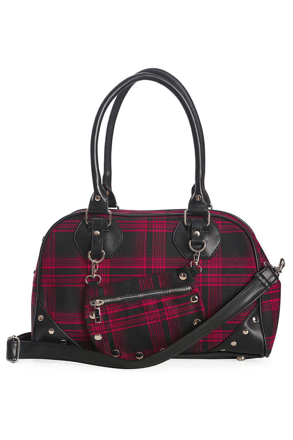 Banned Alternative Warren Plaid Handbag