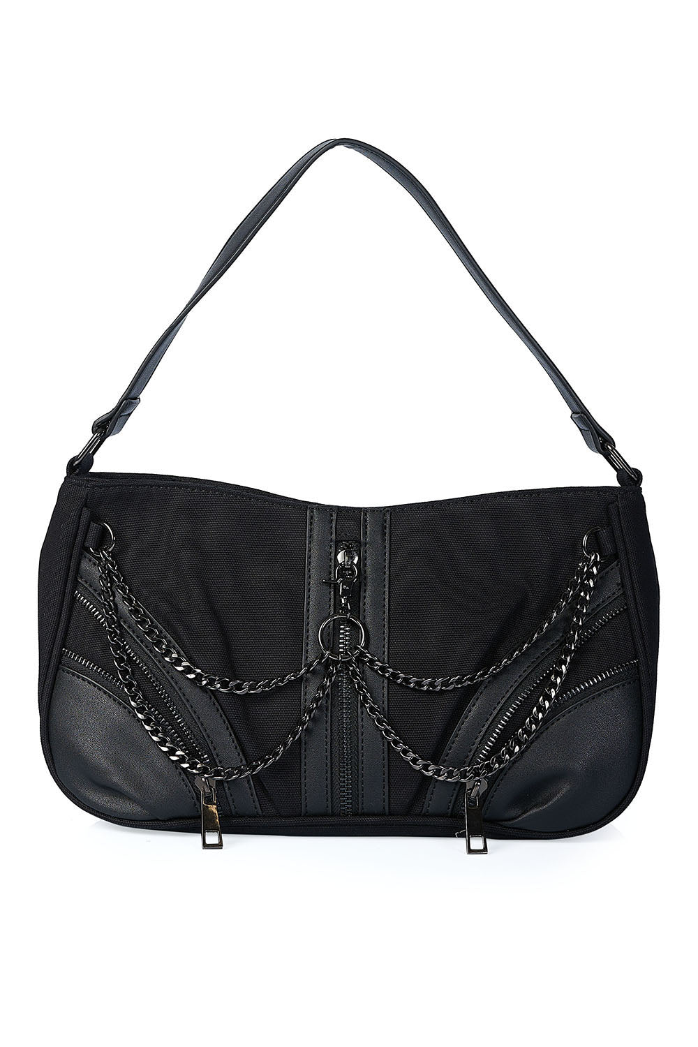 Banned Alternative METAL MOON SHOULDER BAG