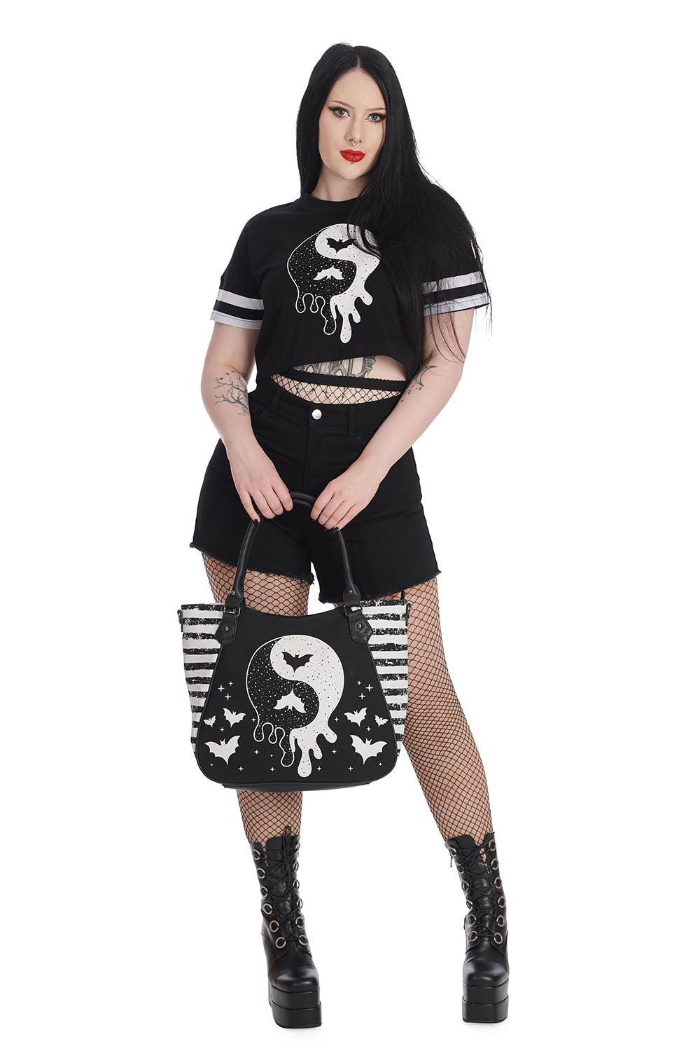 Banned Alternative YIN YANG MASTER TOTE BAG