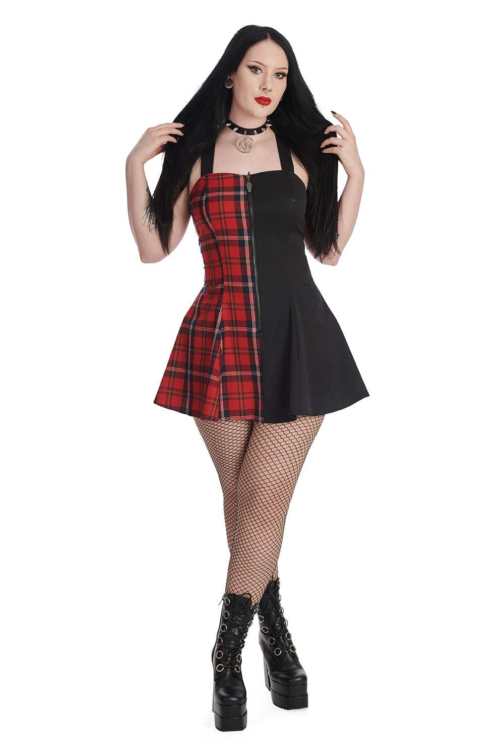 Banned Alternative NESS HALF AND HALF DRESS Banned Alternative NESS HALF AND HALF DRESS