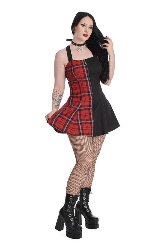 Banned Alternative NESS HALF AND HALF DRESS